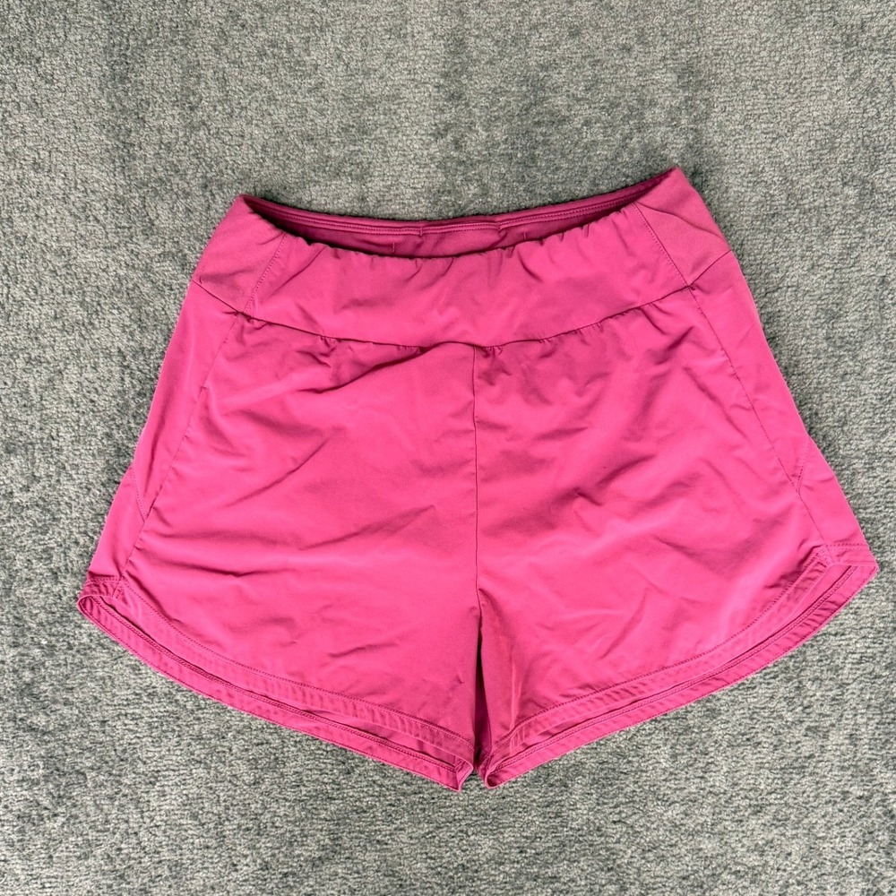 Nike Dri-FIT Women's Running Shorts Pink Athletic Workout Gym Size Medium‎